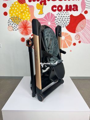 Стульчик-качели El Camino ME 1102 DEBUT Posh Black ( заколисуючий, укачивающий центр)