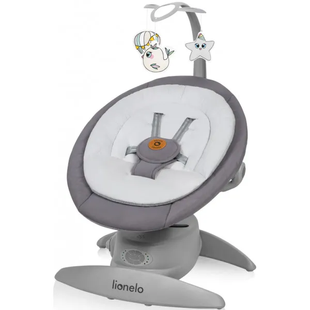Кресло-качалка Lionelo MELL GREY STONE