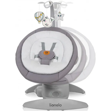 Кресло-качалка Lionelo MELL GREY STONE
