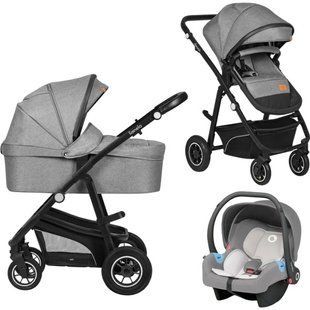 Універсальна коляска 3 в 1 Lionelo BIANKA 3IN1 GREY STONE