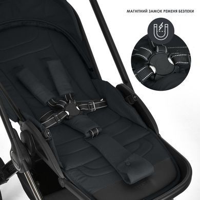 Коляска універсальна 2в1 El Camino Prestige ME 1124-3 Black