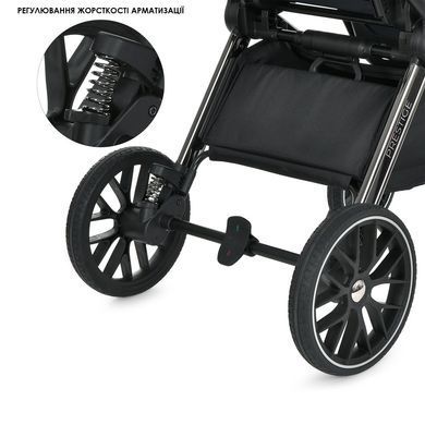 Коляска універсальна 2в1 El Camino Prestige ME 1124-3 Black