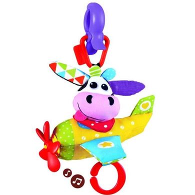Іграшка-підвіс музична Yookidoo (Йокідо) Пілот Корівка