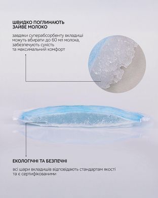 Лактацiйнii вкладиші в бюстгальтер