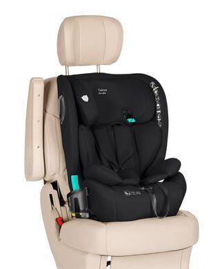 Автокресло CARRELLO Yukon CRL-15808 Midnight Black i-Size 76-150см ISOFIX с наклоном+подстаканник /1/