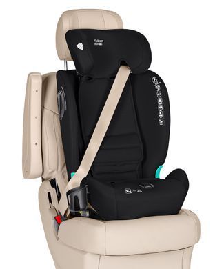 Автокресло CARRELLO Yukon CRL-15808 Midnight Black i-Size 76-150см ISOFIX с наклоном+подстаканник /1/