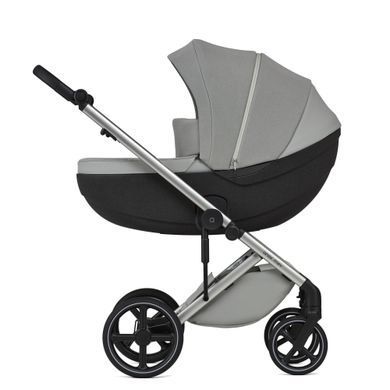 Коляска для новорожденных 2 в 1 Anex Mev МО-03 Kite + автокресло Anex By Avionaut Cosmo Black и адаптеры в подарок