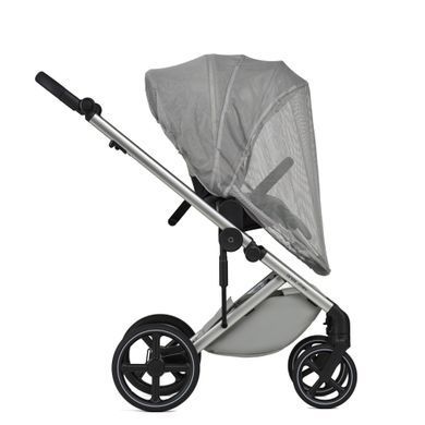 Коляска для новорожденных 2 в 1 Anex Mev МО-03 Kite + автокресло Anex By Avionaut Cosmo Black и адаптеры в подарок