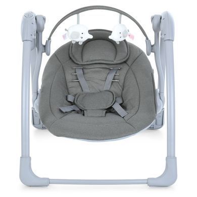 Укачивающий центр-шезлонг Mastela Deluxe 6599: портативные качели, Grey