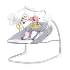 Крісло-гойдалка Kinderkraft Minky (Кіндеркрафт МІнкі) Pink (KKBMINKYPNK000) заколисуючий укачивающий центр