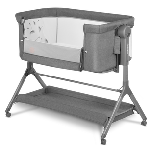 Кроватка детская 3 в 1 Lionelo LEONIE PLUS GREY STONE