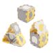 Килимок-пазл Kinderkraft Luno Shapes Yellow, 30 елементів (KPLUSH00YEL0000)