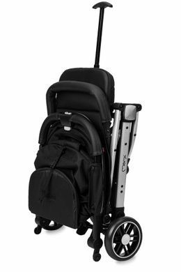Коляска прогулянкова MoMi ESTELLE LIGHT Black-Silver