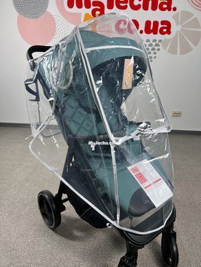 Дождевик универсальный Kinderkit RainPro для прогулочной коляски ПВХ с окошком на молнии размер L