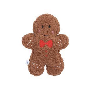 Decorative pillow Twins Gingerbread brown