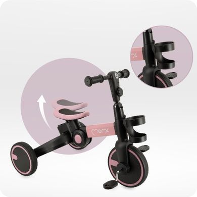 Биговел-велосипед 3 в 1 MoMi FILO Pink