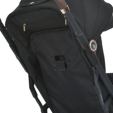 Коляска прогулочная EL CAMINO BEYA ME 1127-G Black (Ель Камино Бея)