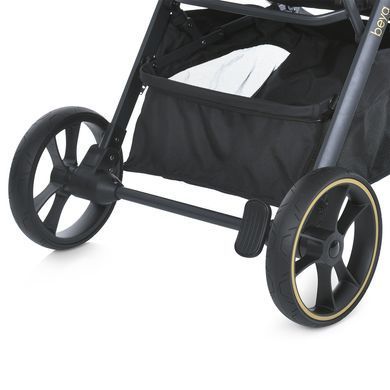 Коляска прогулочная EL CAMINO BEYA ME 1127-G Black (Ель Камино Бея)