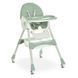 Стільчик для годування Bambi (Бембі)M 6302 Olive &mdash; з ременями безпеки та колесиками, зелений