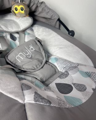 Заколисуючий центр EL CAMINO MYLA ME 1074 Medium Gray Drops (Сірий)