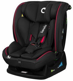 Детское автокресло Lionelo AART I-SIZE BLACK CARBON RED