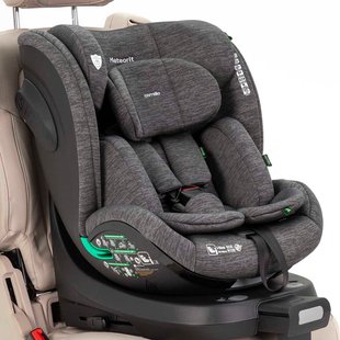 Автокрісло CARRELLO Meteorit CRL-16001 Marble Grey i-Size 40-150см ISOFIX, поворот, опор.стійка