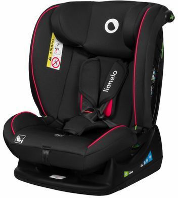 Детское автокресло Lionelo AART I-SIZE BLACK CARBON RED