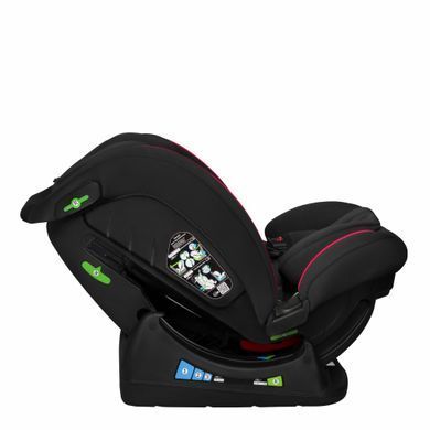 Детское автокресло Lionelo AART I-SIZE BLACK CARBON RED