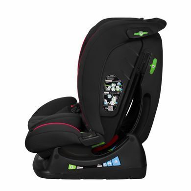 Детское автокресло Lionelo AART I-SIZE BLACK CARBON RED
