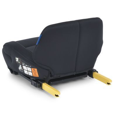 Автокрісло-бустер El Camino (Ель Каміно) i-GO ME 1112 Black - ISOFIX (зріст 125-150 см) i-Size, чорний