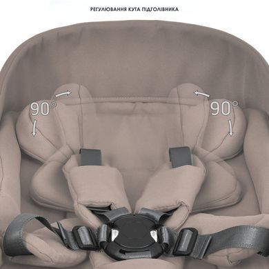 Коляска універсальна 2в1 El Camino Elle ME 1221 Beige