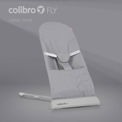 Дитячий шезлонг Colibro Fly, Dove, світло-сірий