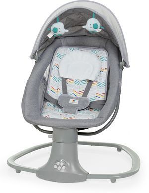Укачивающий центр BAMBI 8104 Mastela Light Grey (светло-серый)