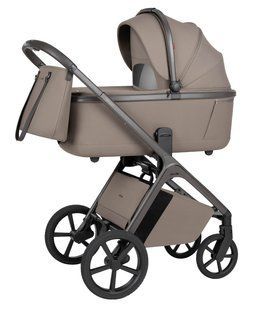 Коляска универсальная 2в1 Carrello Vector (Каррелло Вектор) CRL-6552 Cashmere Beige с увеличенной и складной люлькой