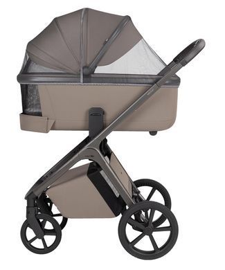Коляска универсальная 2в1 Carrello Vector (Каррелло Вектор) CRL-6552 Cashmere Beige с увеличенной и складной люлькой