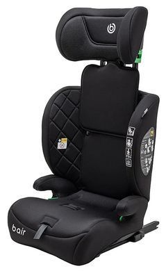 Автокрісло Bair Slider  i-Size, Isofix BS-01 total black