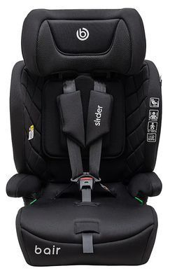 Автокрісло Bair Slider  i-Size, Isofix BS-01 total black