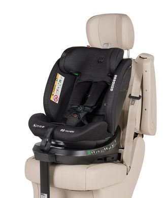 Автокрісло CARRELLO Octopus CRL-16002 Midnight Black i-Size 40-150см ISOFIX, поворот, опор.стійка