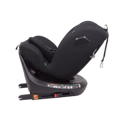 Дитяче автокрісло Carrello Sirius 2.0 CRL-8809 Midnight Black, i-Size, 40-150см, ISOFIX, поворот 360&deg;,Top Tether