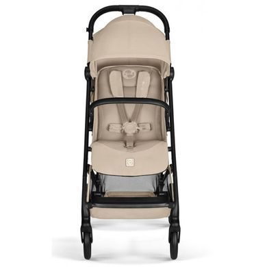 Прогулянкова коляска Cybex Beezy 2026 Almond beige з бампером (Сайбекс Бізі)