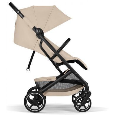 Прогулянкова коляска Cybex Beezy 2026 Almond beige з бампером (Сайбекс Бізі)