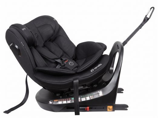 Дитяче автокрісло Carrello Sirius 2.0 CRL-8809 Midnight Black, i-Size, 40-150см, ISOFIX, поворот 360&deg;,Top Tether
