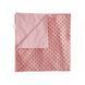 Детский плед Twins Minky Summer 75x80 пудровый розовый