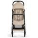 Прогулянкова коляска Cybex Beezy 2026 Almond beige з бампером (Сайбекс Бізі)