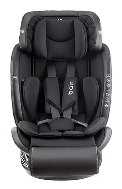 Детское автокресло Bair Unit (Байр Юнит) поворотное (360&deg;), ISOFIX, TB-01 total black