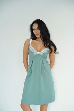 Ночная рубашка для беременных и кормящих мам "Soft&Lace"