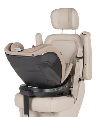 Автокрісло CARRELLO Octopus CRL-16002 Sandstone Beige i-Size 40-150см ISOFIX, поворот, опор.стійка