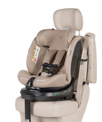 Автокрісло CARRELLO Octopus CRL-16002 Sandstone Beige i-Size 40-150см ISOFIX, поворот, опор.стійка