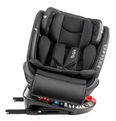 Детское автокресло Bair Unit (Байр Юнит) поворотное (360&deg;), ISOFIX, TB-01 total black
