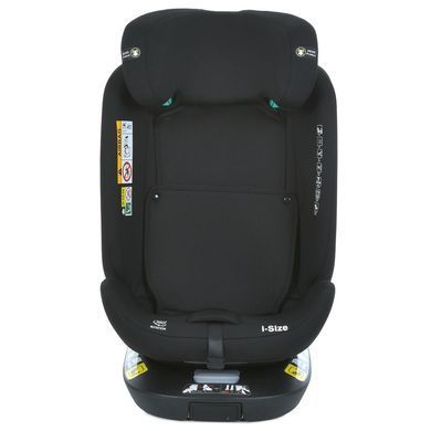 Автокрісло El Camino ME 1189 i-Hold+ ISOFIX, поворот 360&deg;, i-Size (40-150 см) Black